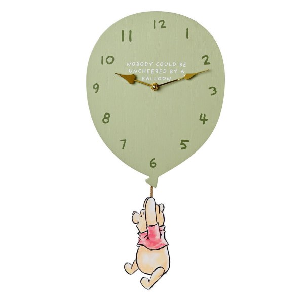 Horloge murale ballon Disney Winnie L'ourson