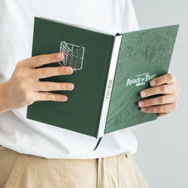 CARNET DE NOTES PREMIUM A5 - L'ATTAQUE DES TITANS