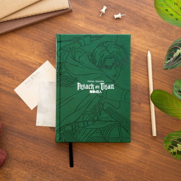 CARNET DE NOTES PREMIUM A5 - L'ATTAQUE DES TITANS