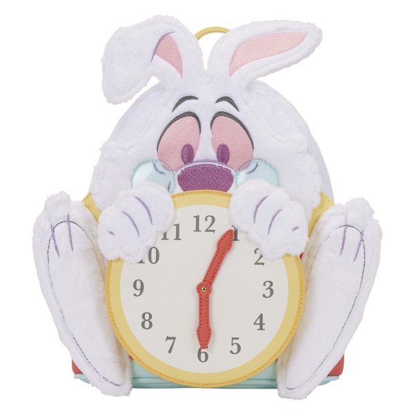 MINI SAC À DOS LAPIN BLANC - LOUNGEFLY DISNEY ALICE AU PAYS DES MERVEILLES