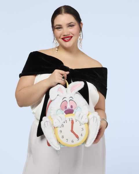 MINI SAC À DOS LAPIN BLANC - LOUNGEFLY DISNEY ALICE AU PAYS DES MERVEILLES