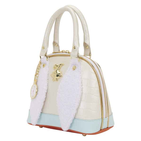 SAC À MAIN LAPIN BLANC - LOUNGEFLY DISNEY ALICE AU PAYS DES MERVEILLES