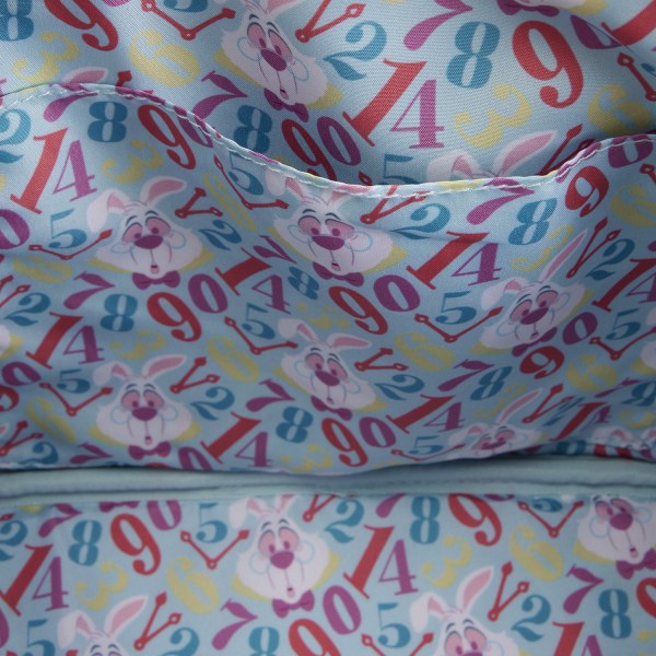 SAC À MAIN LAPIN BLANC - LOUNGEFLY DISNEY ALICE AU PAYS DES MERVEILLES