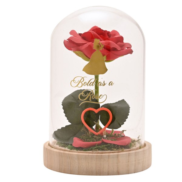 Cloche décorative lumineuse Belle - Disney Pastel Princess