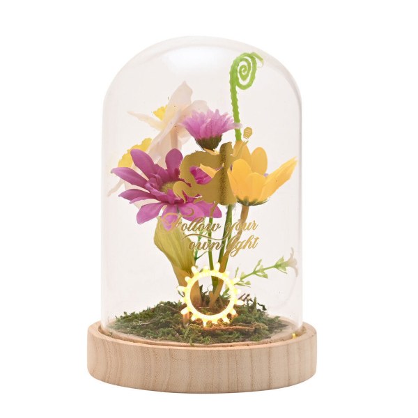 Cloche décorative illuminée Raiponce - Disney Pastel Princess