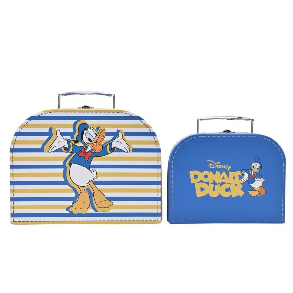 Ensemble de 2 valises de rangement Disney Donald