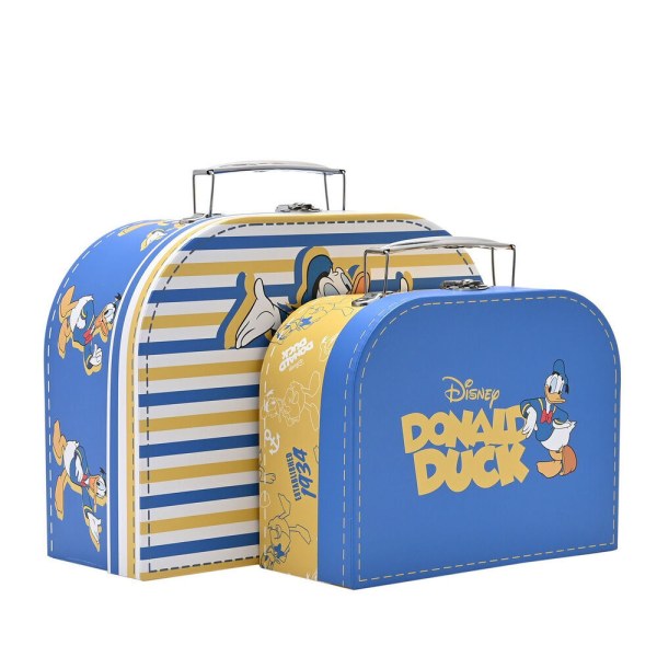 Ensemble de 2 valises de rangement Disney Donald