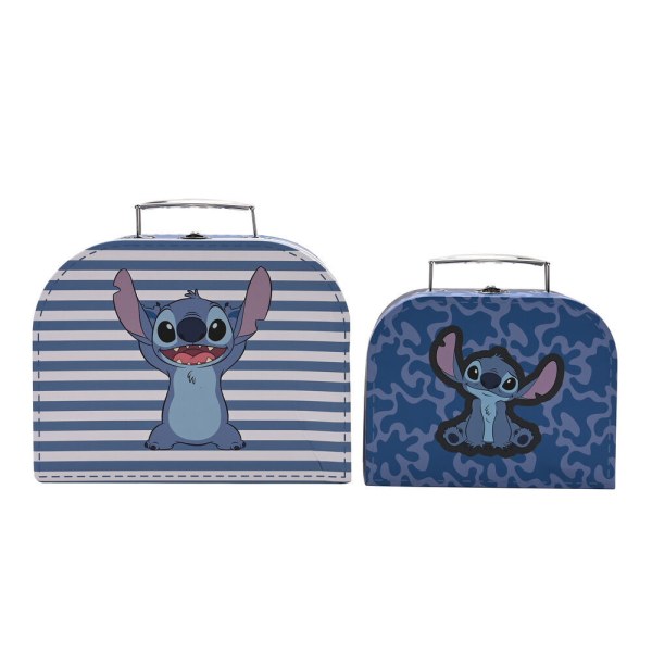 Ensemble de 2 valises de rangement Stitch - Disney