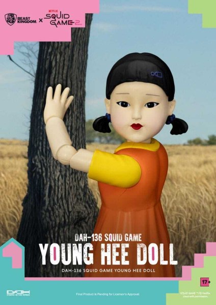 Squid Game figurine sonore Young Hee Doll 30 cm