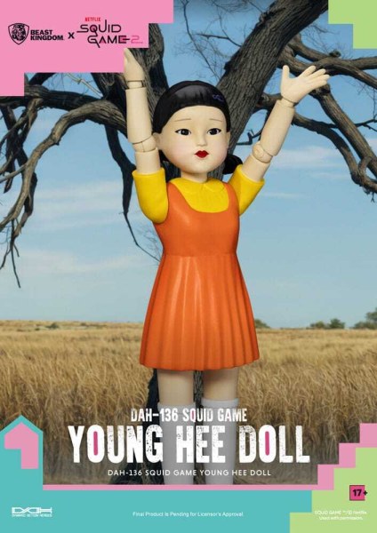 Squid Game figurine sonore Young Hee Doll 30 cm