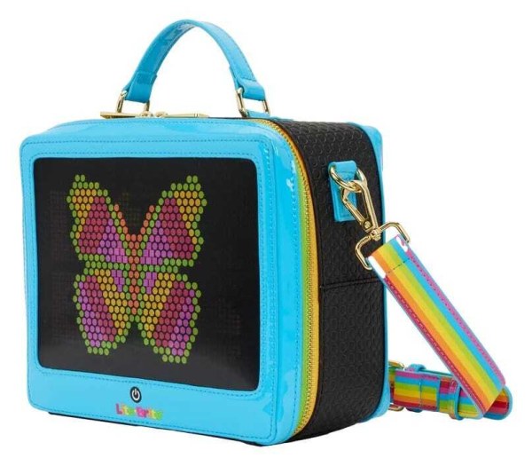 Sac à bandoulière avec porte-monnaie Lite Brite - Loungefly Hasbro