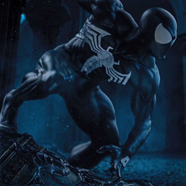 Art Scale Spider-Man Costume Noir 20 cm - Iron Studios Marvel