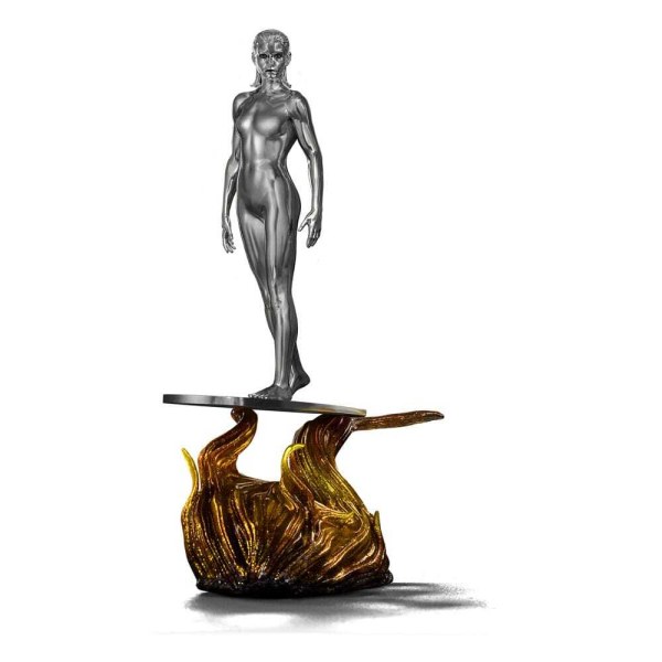 Art Scale le surfeur d'argent 27 cm - Iron Studios Les Quatre Fantastiques