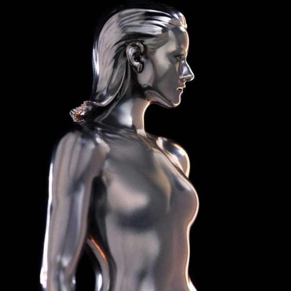 Art Scale le surfeur d'argent 27 cm - Iron Studios Les Quatre Fantastiques