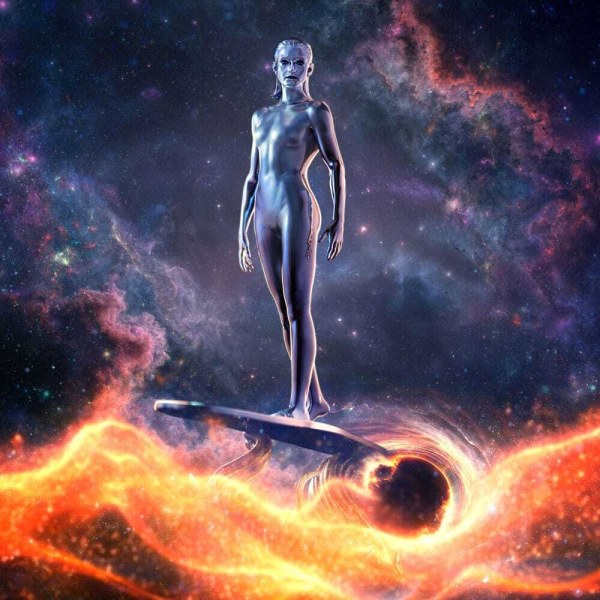 Art Scale le surfeur d'argent 27 cm - Iron Studios Les Quatre Fantastiques