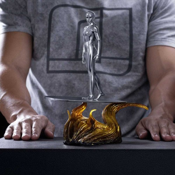 Art Scale le surfeur d'argent 27 cm - Iron Studios Les Quatre Fantastiques
