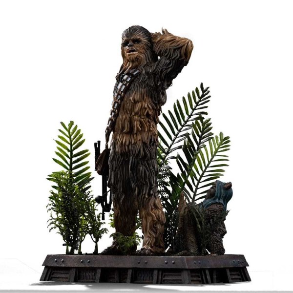 Art Scale Chewbacca et Tokkat 22 cm - Iron Studios Star Wars Épisode VI