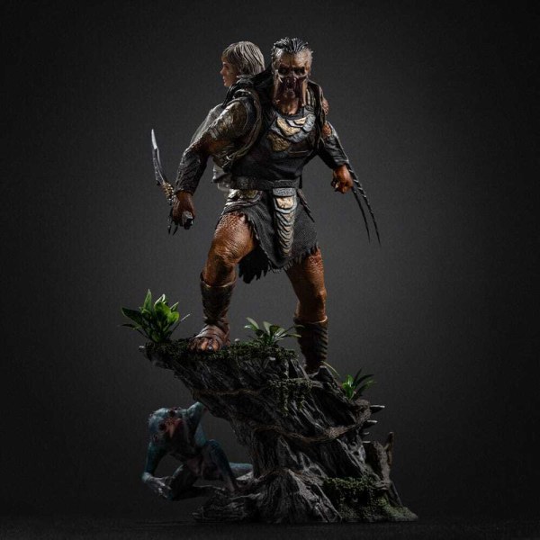 Art Scale Dek & Thia 27 cm - Iron Studios Predator : Badlands
