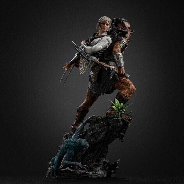 Art Scale Dek & Thia 27 cm - Iron Studios Predator : Badlands