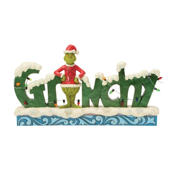 Mot du Grinch - JIM SHORE GRINCH