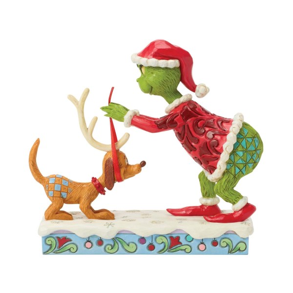 Le Grinch attachant des bois - JIM SHORE GRINCH