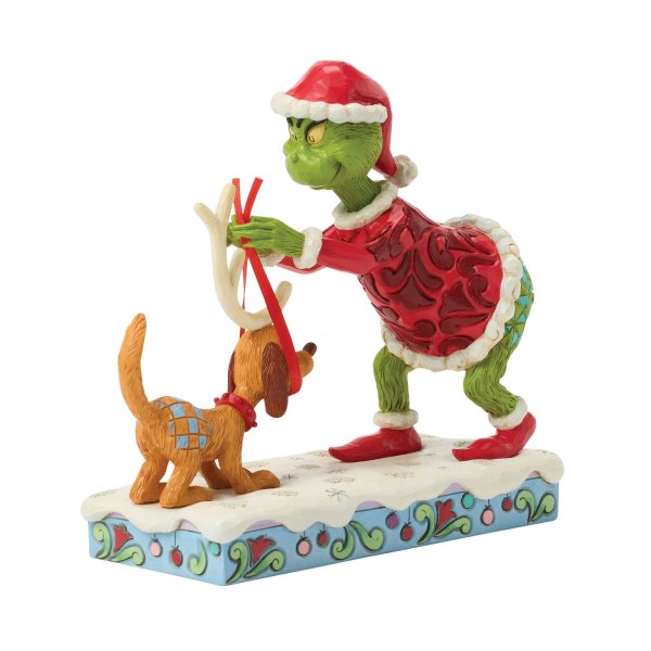 Le Grinch attachant des bois - JIM SHORE GRINCH