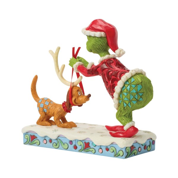 Le Grinch attachant des bois - JIM SHORE GRINCH