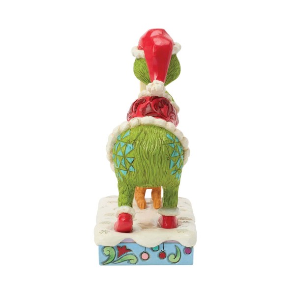 Le Grinch attachant des bois - JIM SHORE GRINCH