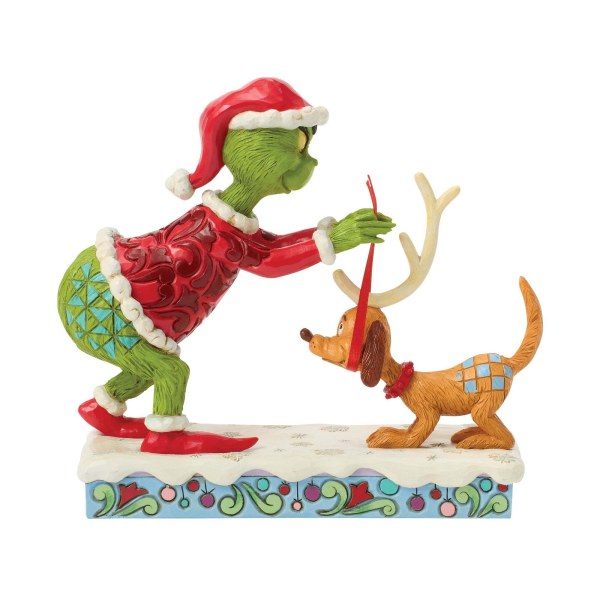 Le Grinch attachant des bois - JIM SHORE GRINCH