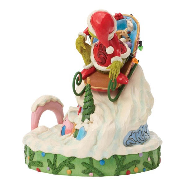 Le Grinch sur un traîneau - JIM SHORE GRINCH