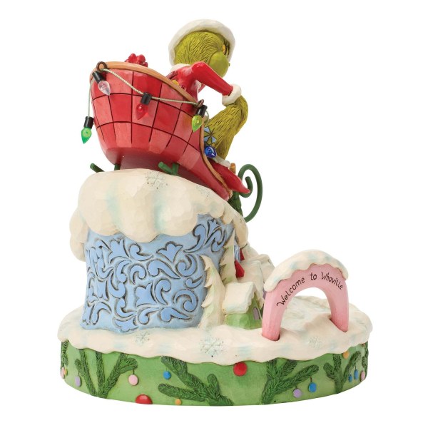 Le Grinch sur un traîneau - JIM SHORE GRINCH