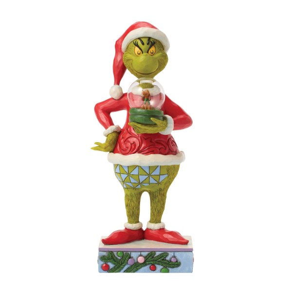 Dôme sec du Grinch - JIM SHORE GRINCH