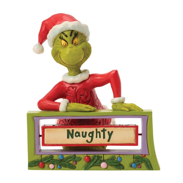Panneau tournant du Grinch - JIM SHORE GRINCH
