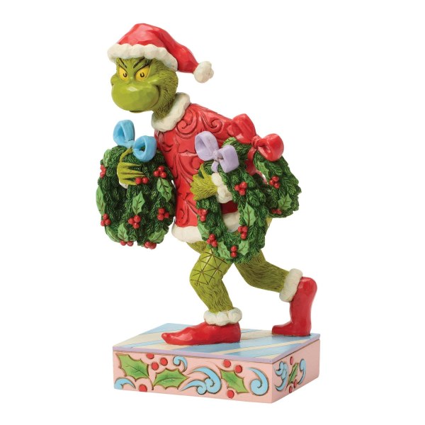 Le Grinch vole des couronnes - JIM SHORE GRINCH
