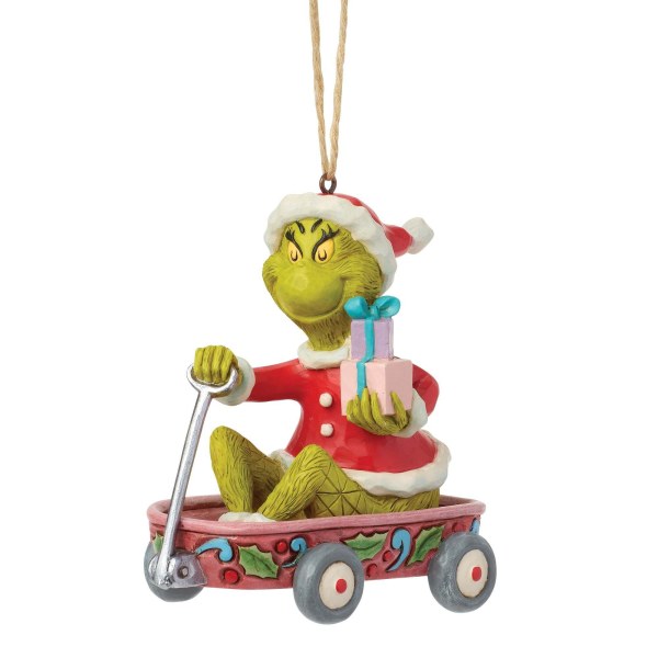 Décoration suspendue pour le chariot du Grinch - JIM SHORE GRINCH