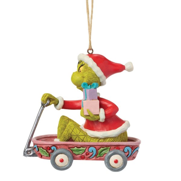 Décoration suspendue pour le chariot du Grinch - JIM SHORE GRINCH