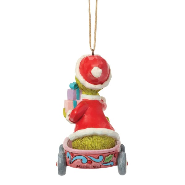Décoration suspendue pour le chariot du Grinch - JIM SHORE GRINCH
