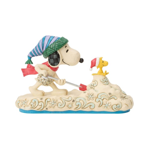 Snoopy déneige avec Woodstock - Peanuts
