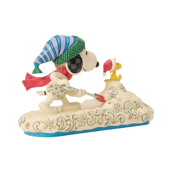 Snoopy déneige avec Woodstock - Peanuts