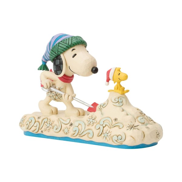 Snoopy déneige avec Woodstock - Peanuts