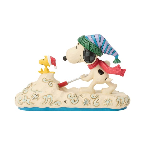 Snoopy déneige avec Woodstock - Peanuts