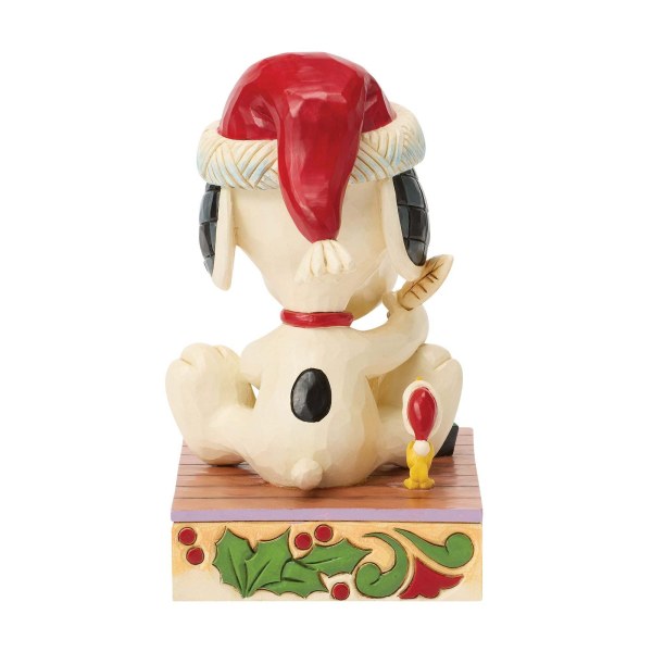 SNOOPY ET WOODSTOCK AVEC LEUR LISTE DE NOËL - PEANUTS