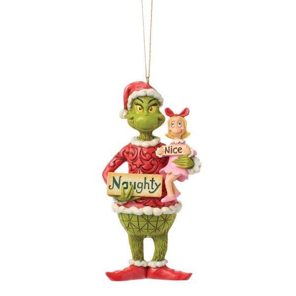 Décoration suspendue Ginch et Cindy Lou - JIM SHORE GRINCH