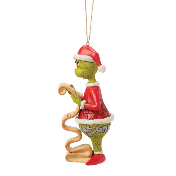 Décoration suspendue de la liste du Grinch - JIM SHORE GRINCH