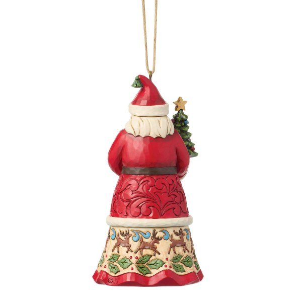 Père Noël avec des cadeaux, décoration suspendue - Heartwood Creek