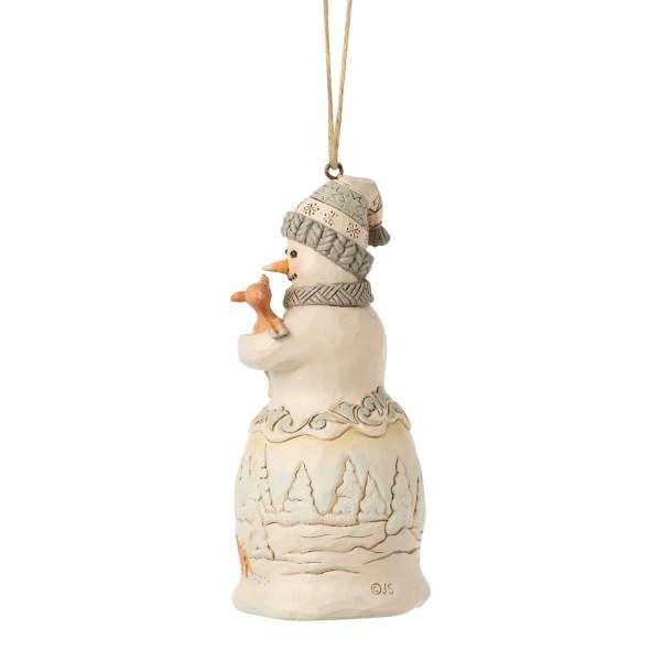 Ornement suspendu Bonhomme de neige WhiteWoodland - Heartwood Creek