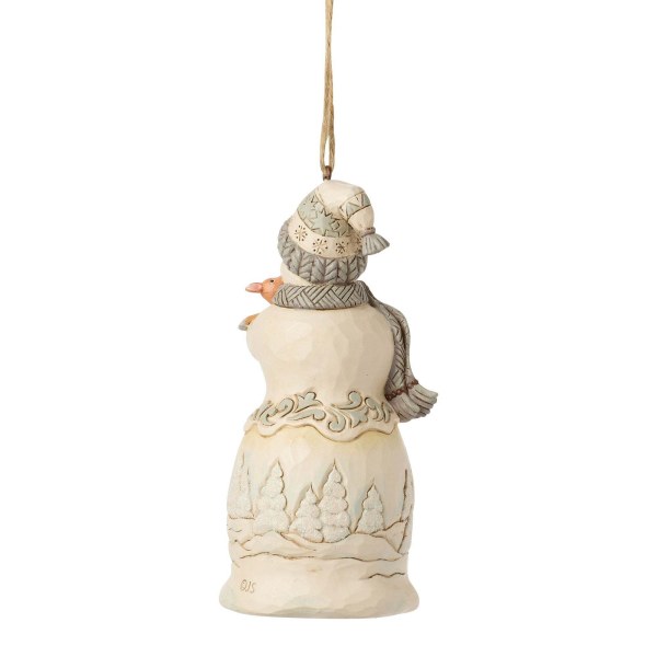 Ornement suspendu Bonhomme de neige WhiteWoodland - Heartwood Creek