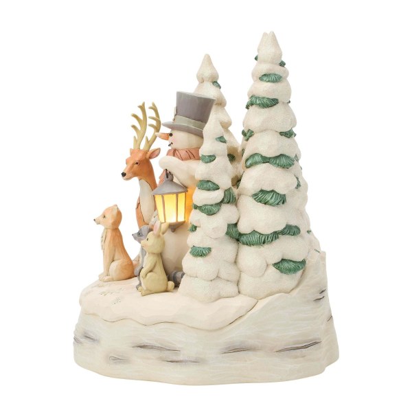 Bonhomme de neige blanc avec forêt - Heartwood Creek