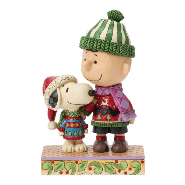 SNOOPY ET CHARLIE BROWN PULLS MOCHE - PEANUTS