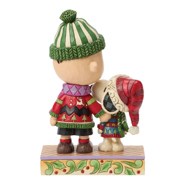 SNOOPY ET CHARLIE BROWN PULLS MOCHE - PEANUTS